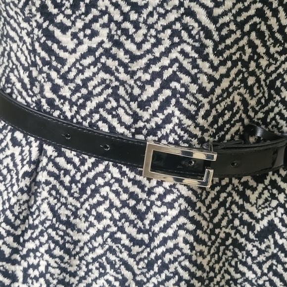 Beautiful black and white peter pan collar  Jones Newyork Dress size 6 - Picture 6 of 12